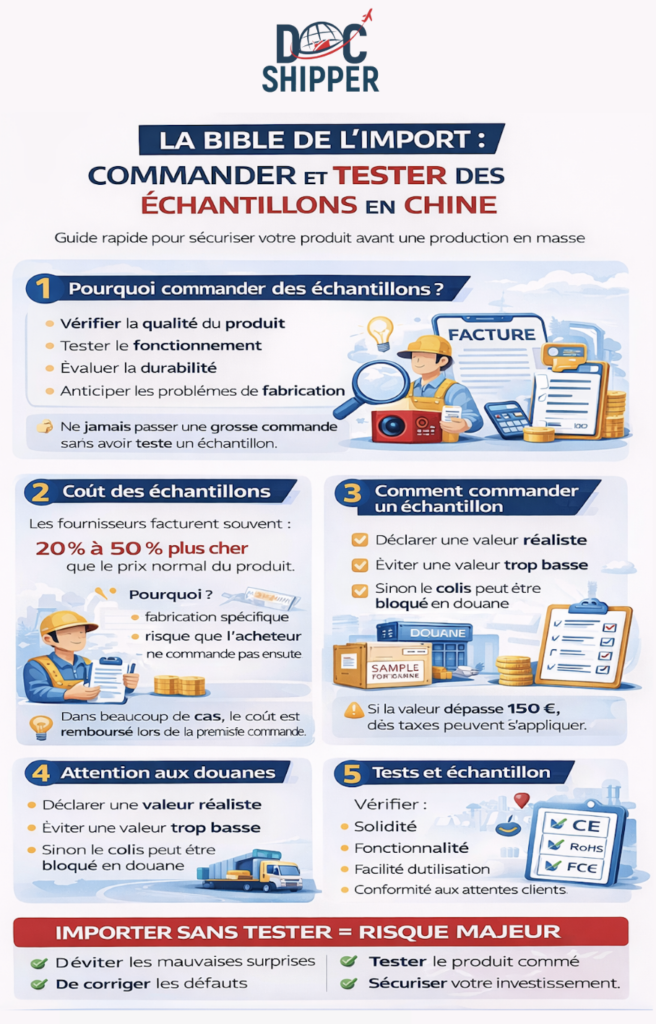 Echantillons en Chine - DocShipper