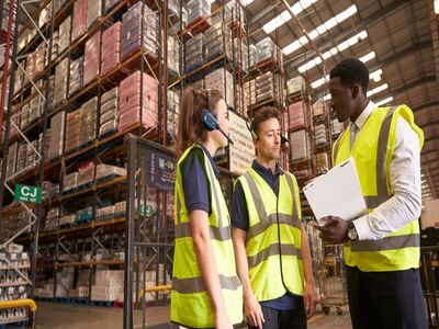 employées dans usine