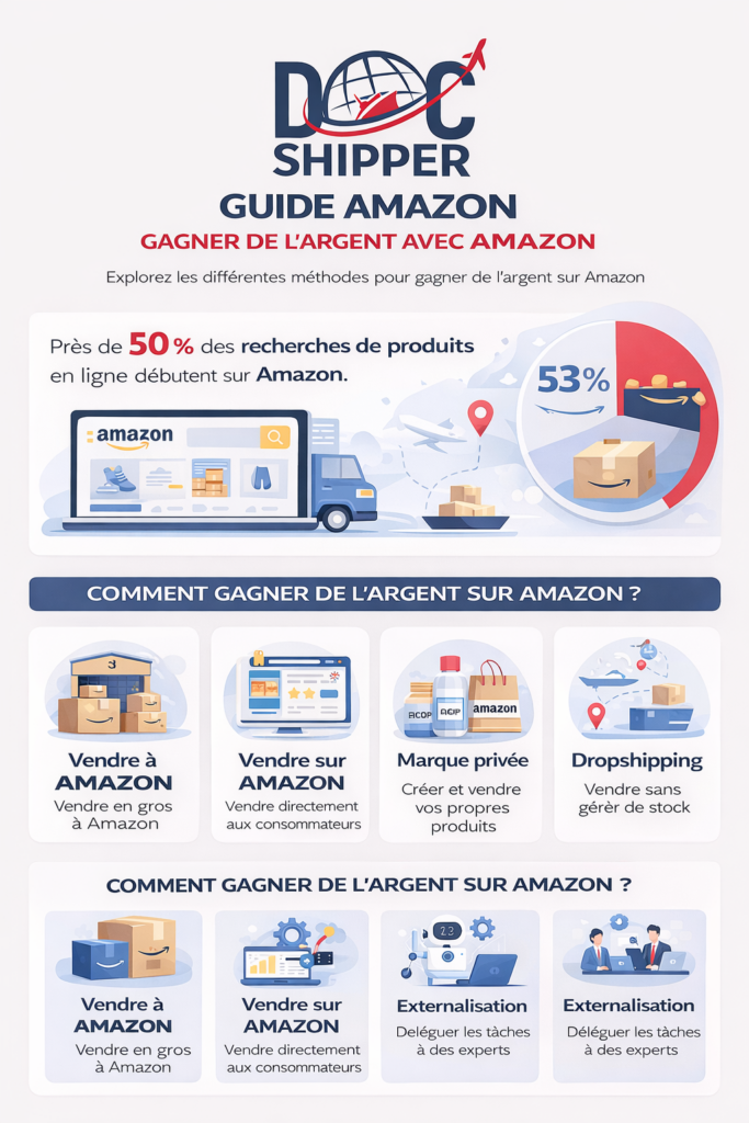 GAGNER DE L'ARGENT AVEC AMAZON