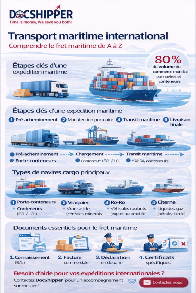 Le fret maritime