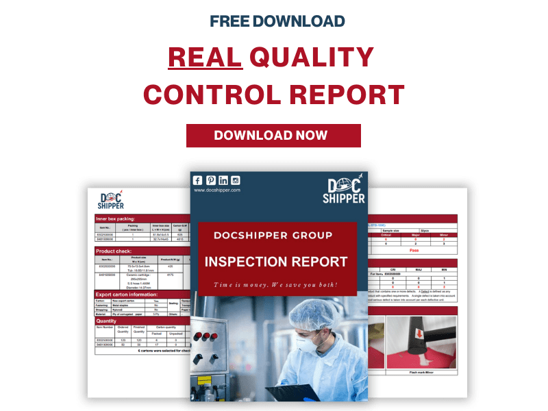 quality control report