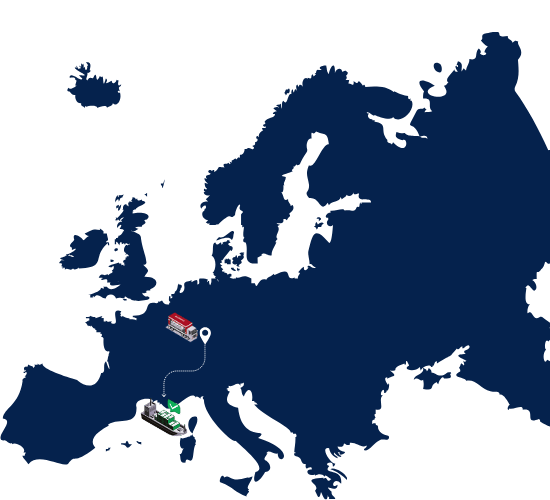 Fret routier au terminal