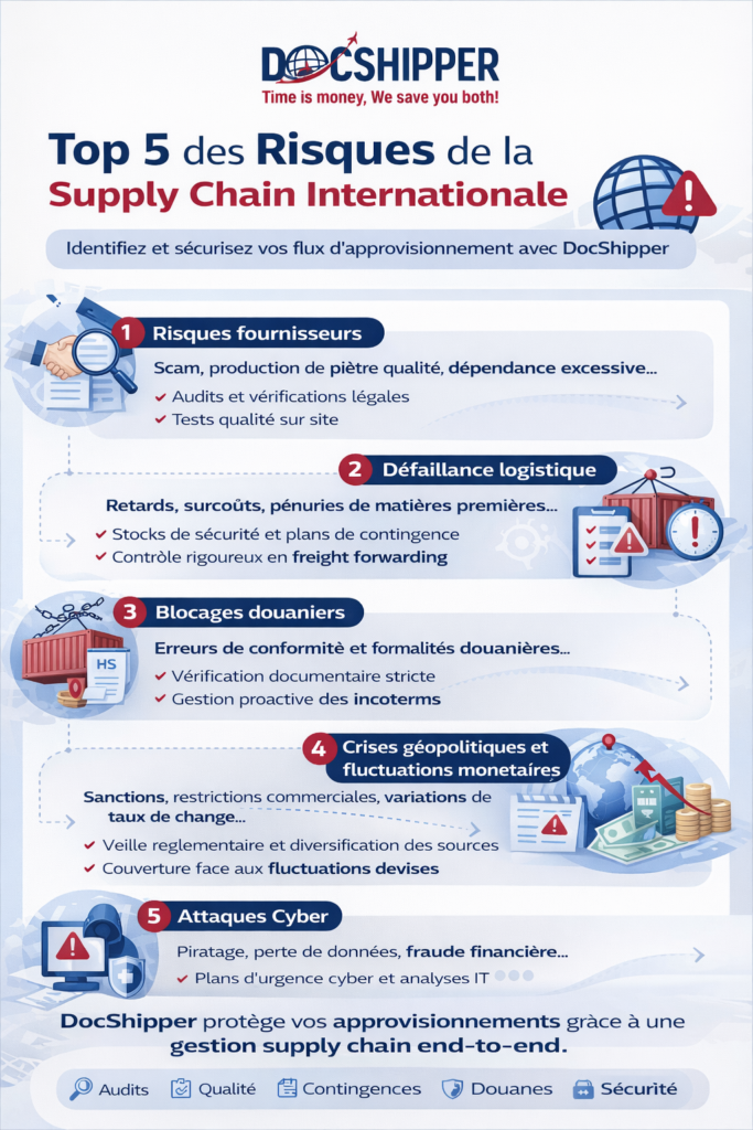Risques supply chain
