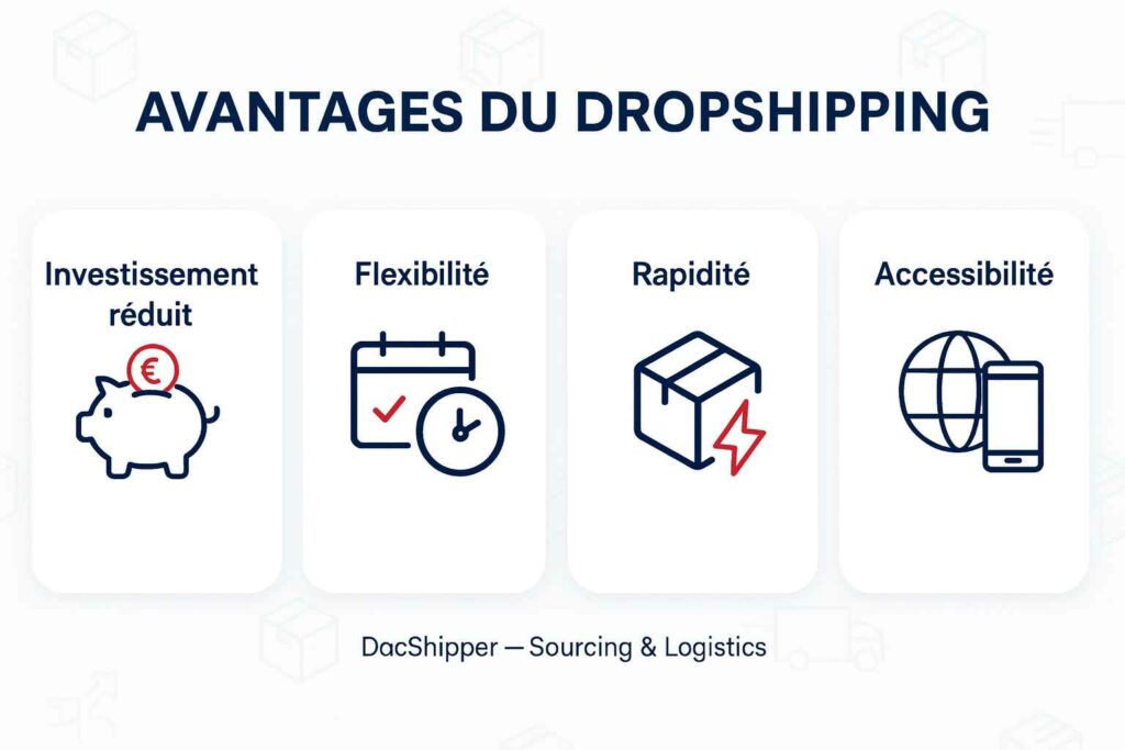 avantages du dropshipping