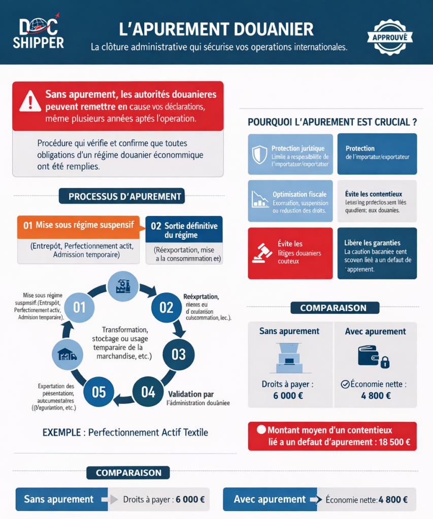 Apurement douanier