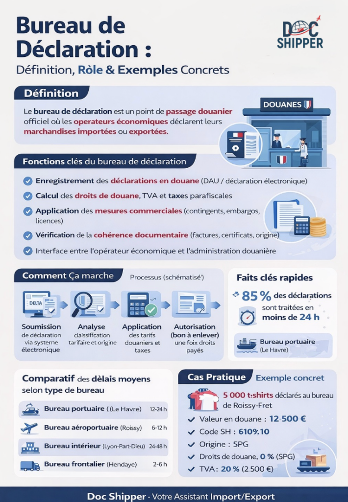 Bureau de declaration