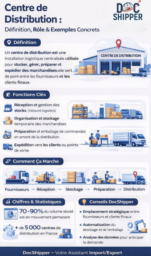 Centre de Distribution: