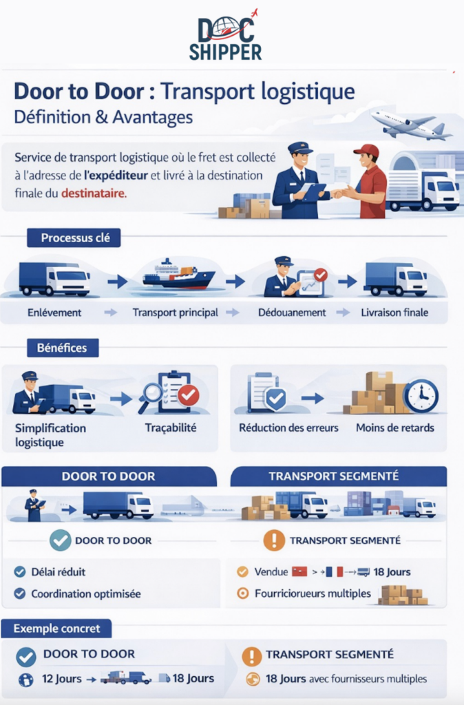 Door to Door : Transport logistique
