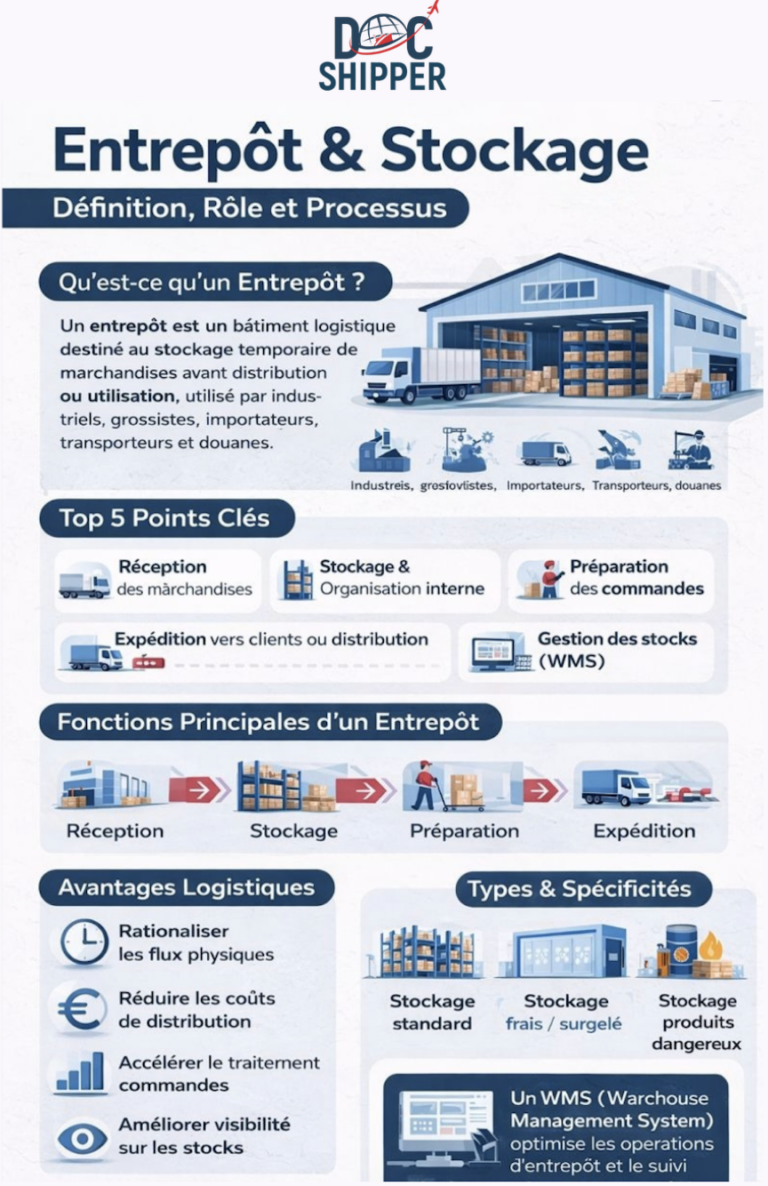Entrepôt : définition et types en 2026 | DocShipper
