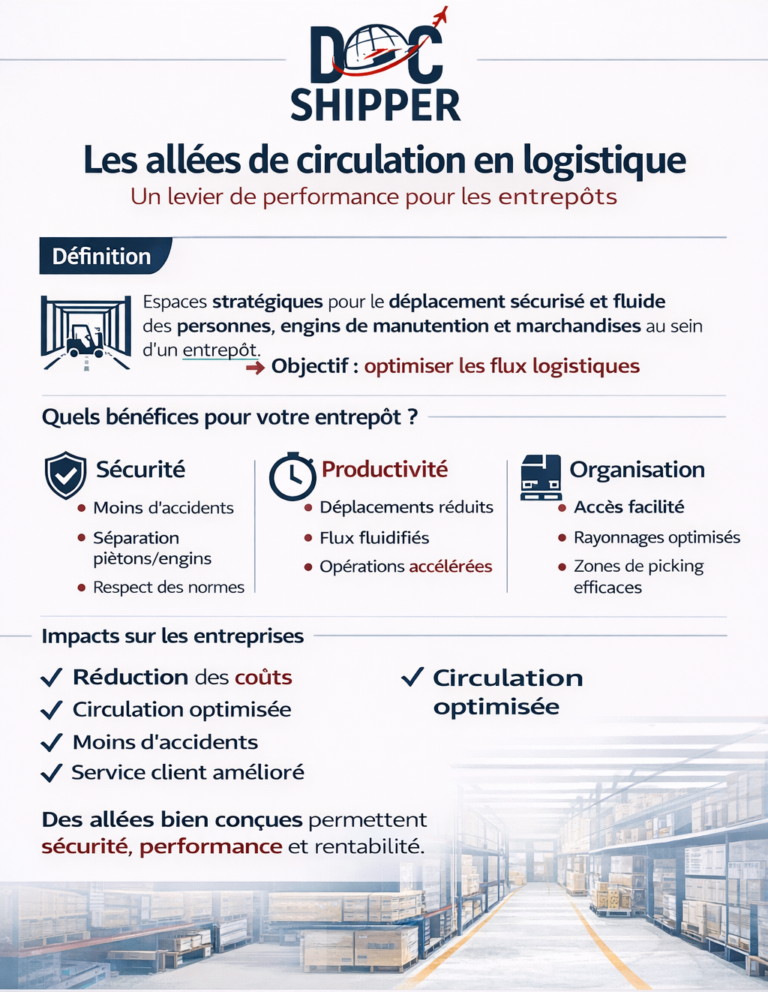 Allées de Circulation : Guide Complet en 2026 | DocShipper