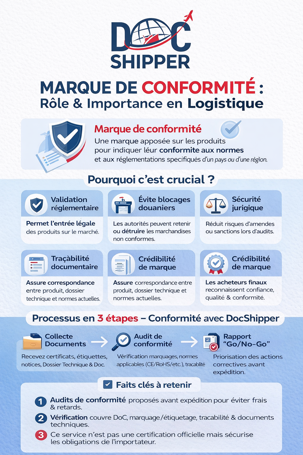 Marque de Conformité : Guide Complet en 2026 | DocShipper