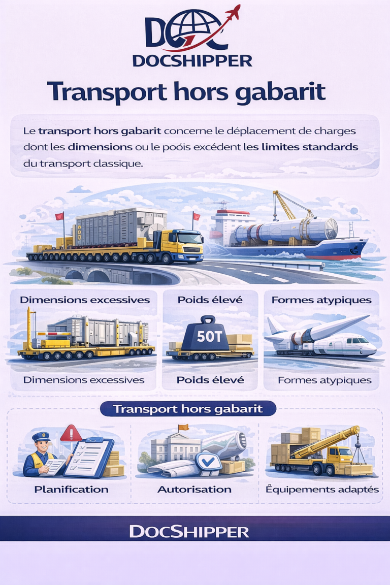 Transport Hors Gabarit : Guide Complet en 2026 | DocShipper