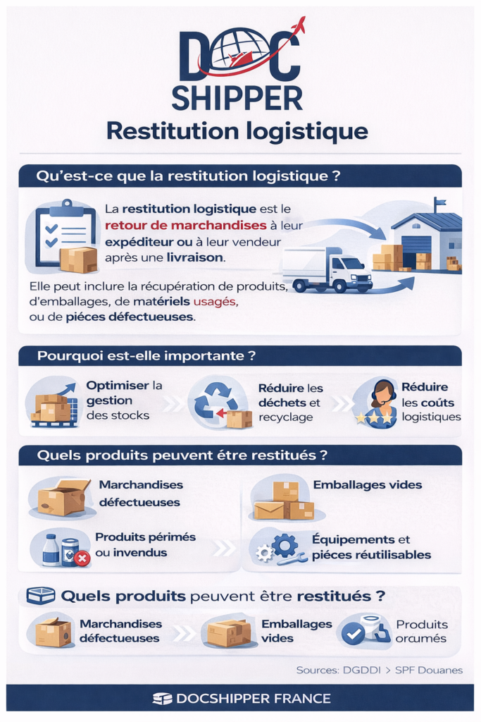 Restitution logistique