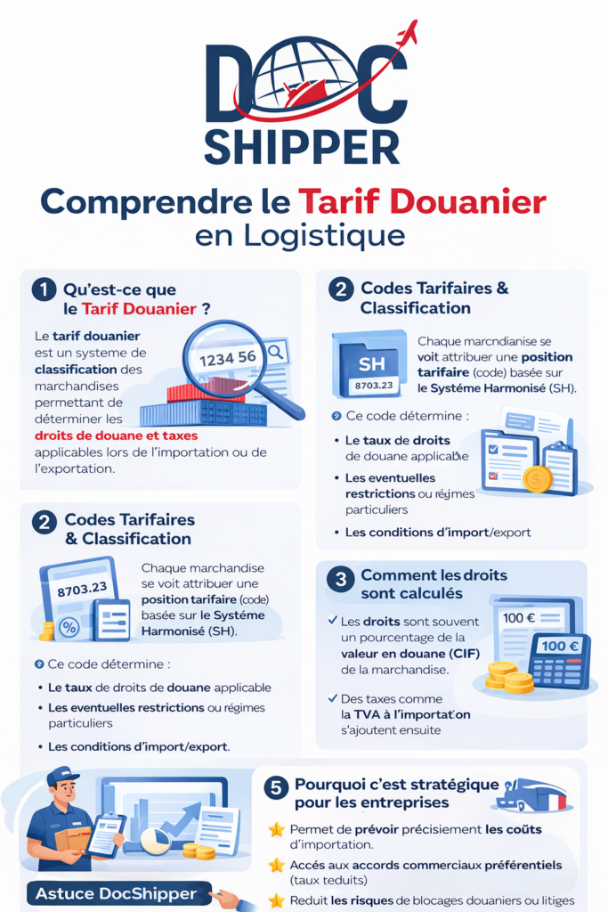 Tarif douanier