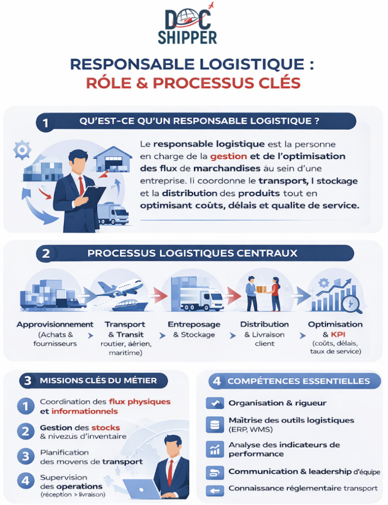 responsable logistique