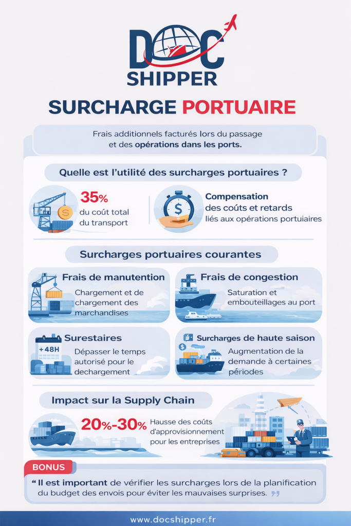 surcharge portuaire