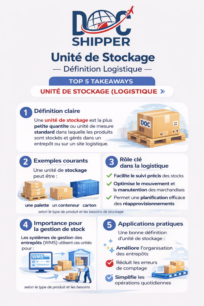 unité de stockage