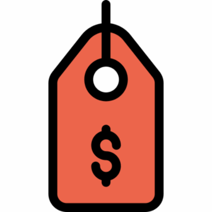 étiquette de prix
