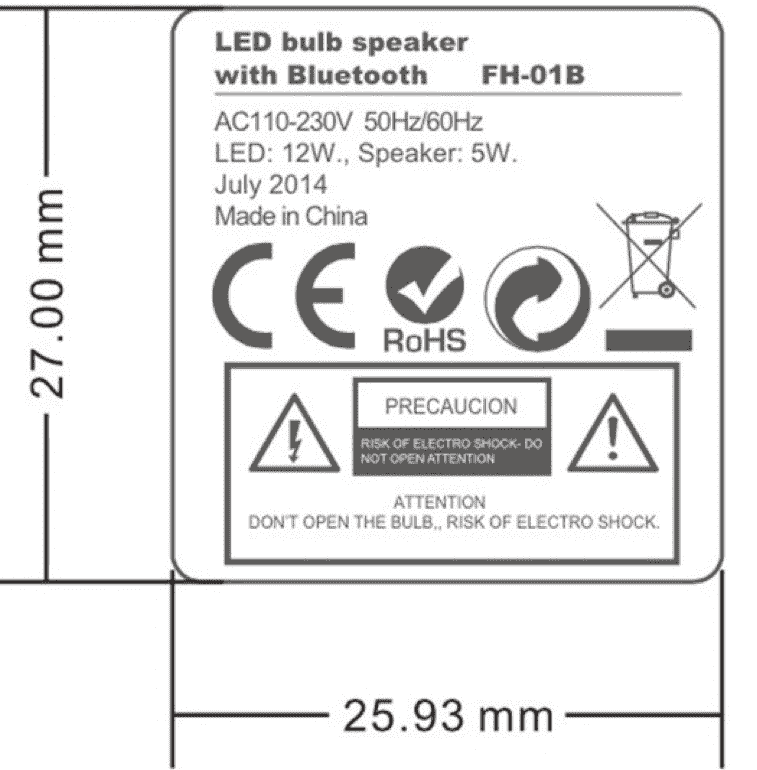 étiquette produit exemple