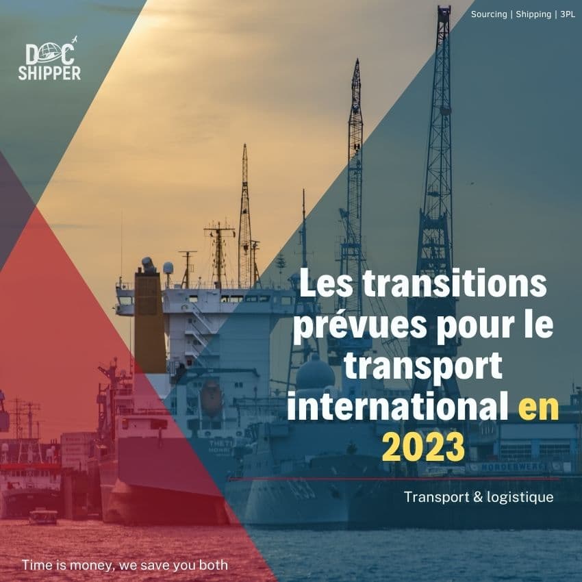 Les transitions pour le transport international en 2023