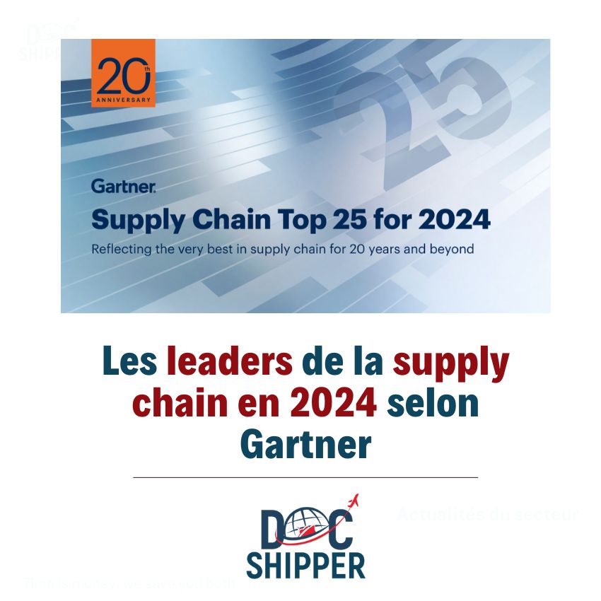 Les leaders de la supply chain en 2024 selon Gartner